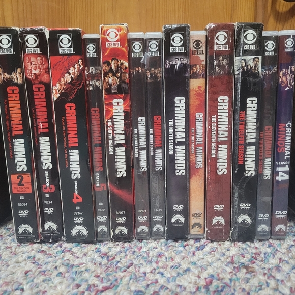 Criminal Minds DVD Box Set Collection Seasons 1-15